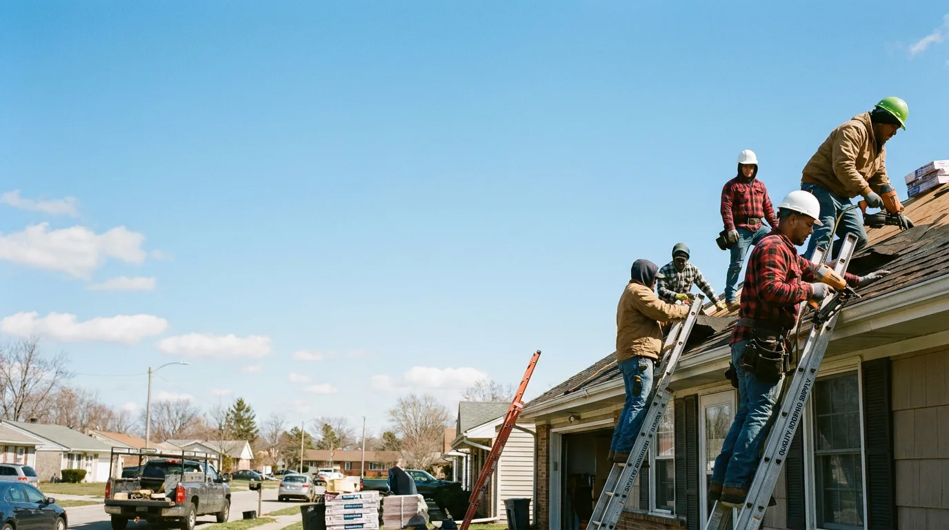 Roofing in Thayer, IL near me